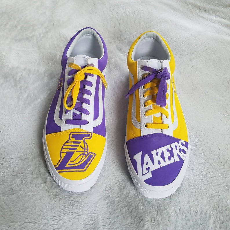 lakers custom shoes