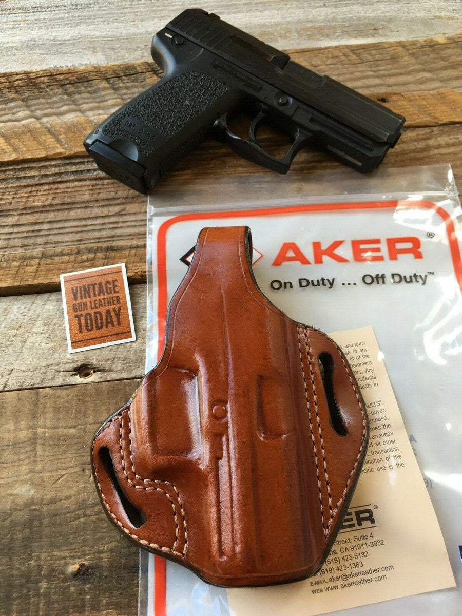 Details about   Premium Leather PADDLE Holster for S&W M&P Compact # 4709 BLK H&K USP Compact 
