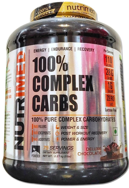 100% Complex Carbs - 5 lbs - nutrimedmain