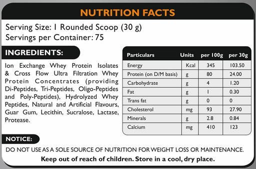 Instantized 100% Whey - 5 lbs - nutrimedmain