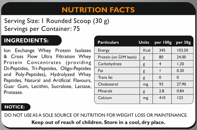 Instantized 100% Whey - 5 lbs - nutrimedmain