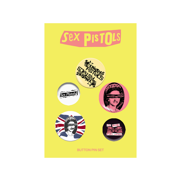 Sex Pistols Button Set Sex Pistols Official Store 2663