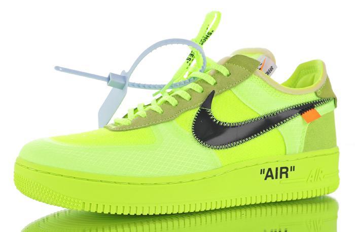 nike air force fluorescentes