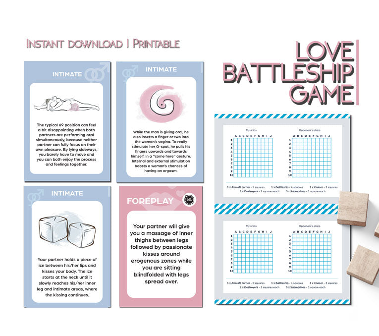 Printable Love Battleship Game Pdf 