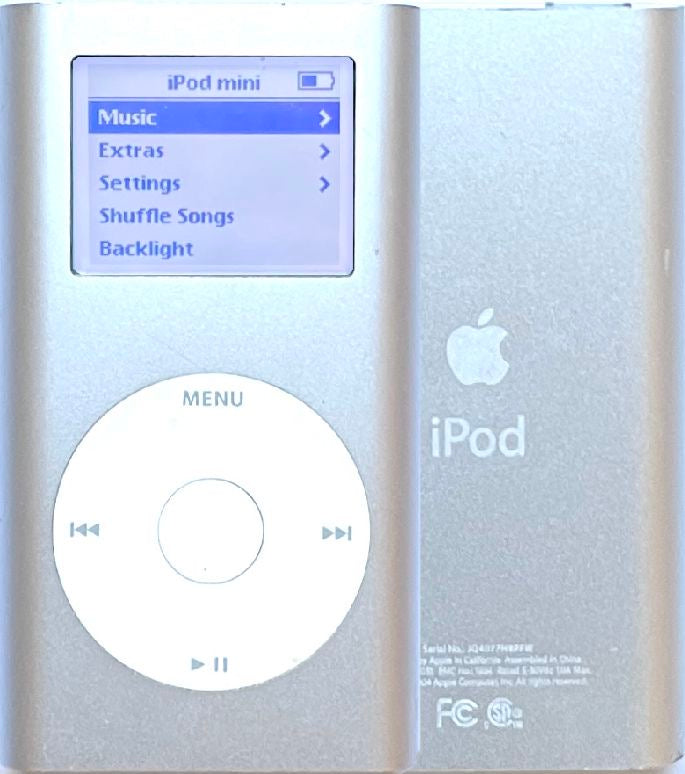 Refurbished Apple iPod Mini 1st 2nd Generation Silver MicroDrive & SD – Obsolete Electronics
