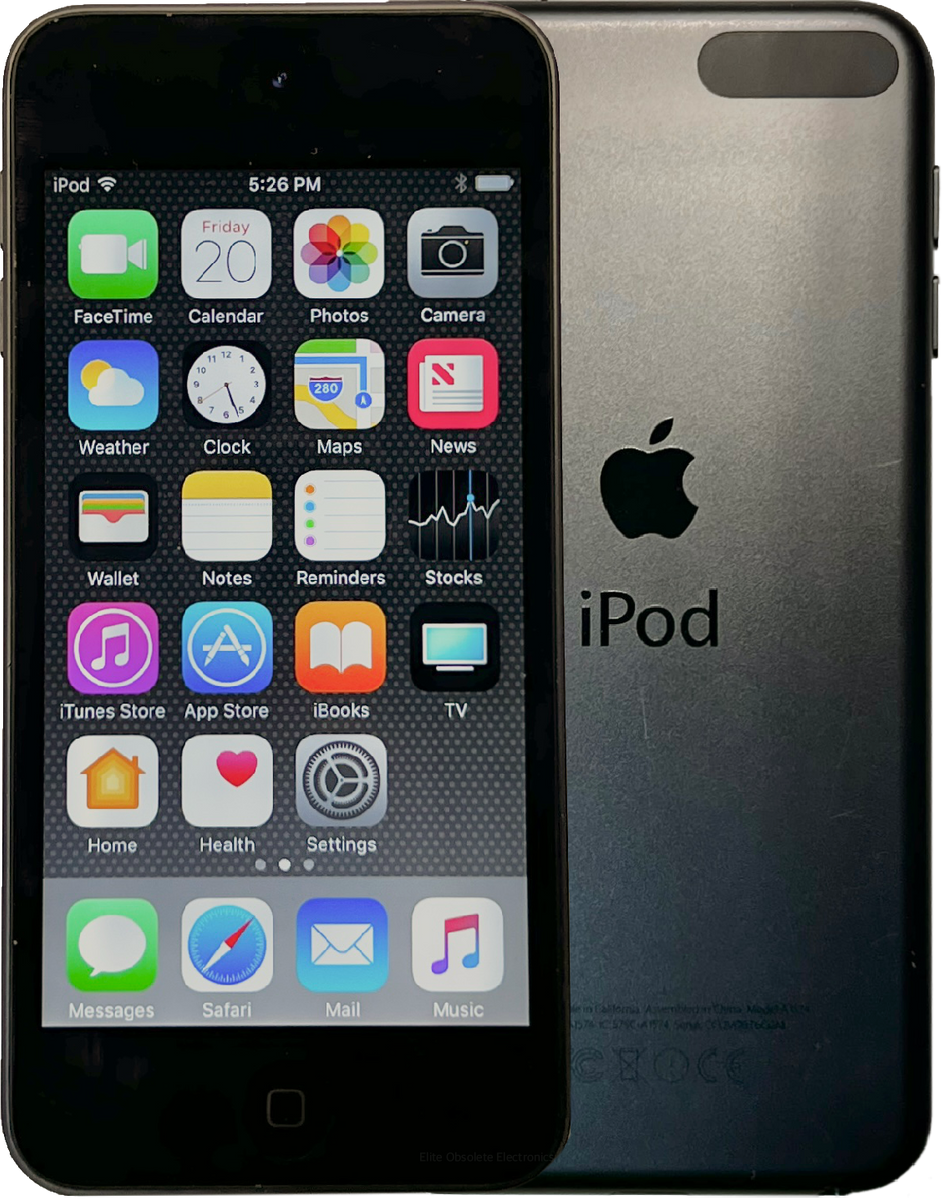 Veranderlijk Pessimistisch Kalksteen Used Apple iPod Touch 6th Generation 16GB 32GB 128GB Space Gray Black –  Elite Obsolete Electronics