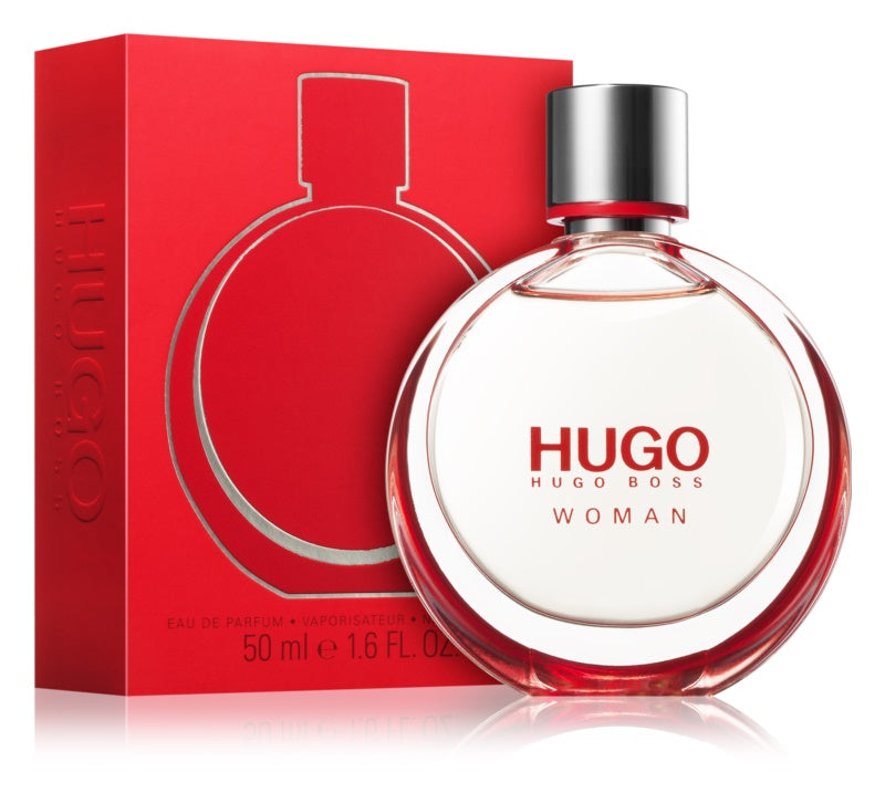hugo woman red
