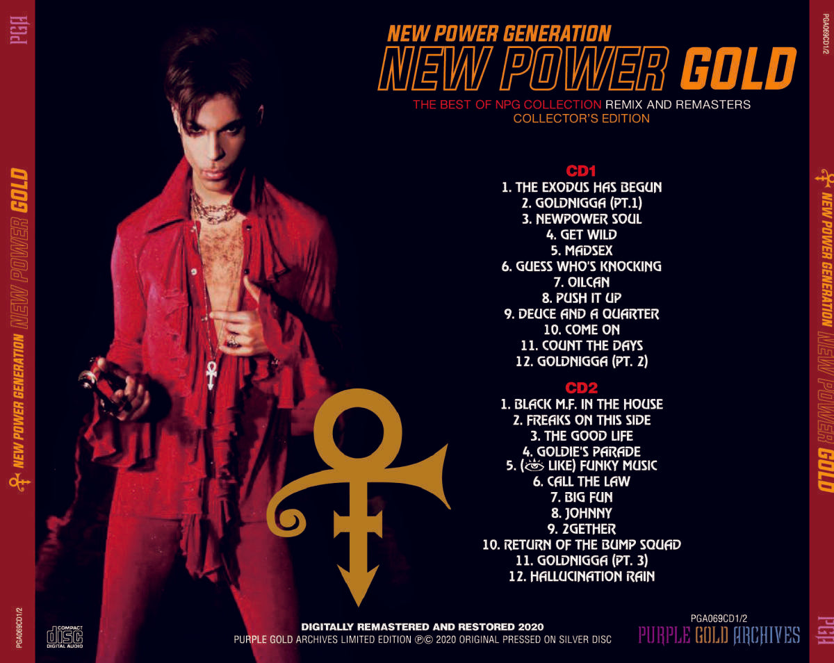 New Power Generation New Power Gold Remix And Remasters Compila Music Lover Japan