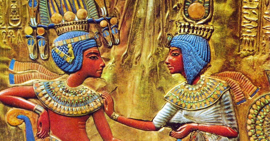 Toutankhamon et Ankhesenamon