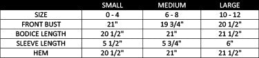 Hanhny | Size Chart Crowea