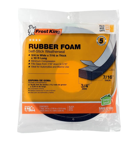 Frost King Foam Weatherseal 