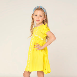 Cherry-Crumble-Kids-Sleevless-Sleevless-Round-Neck-Solid-Fit-&-Flare-Dress