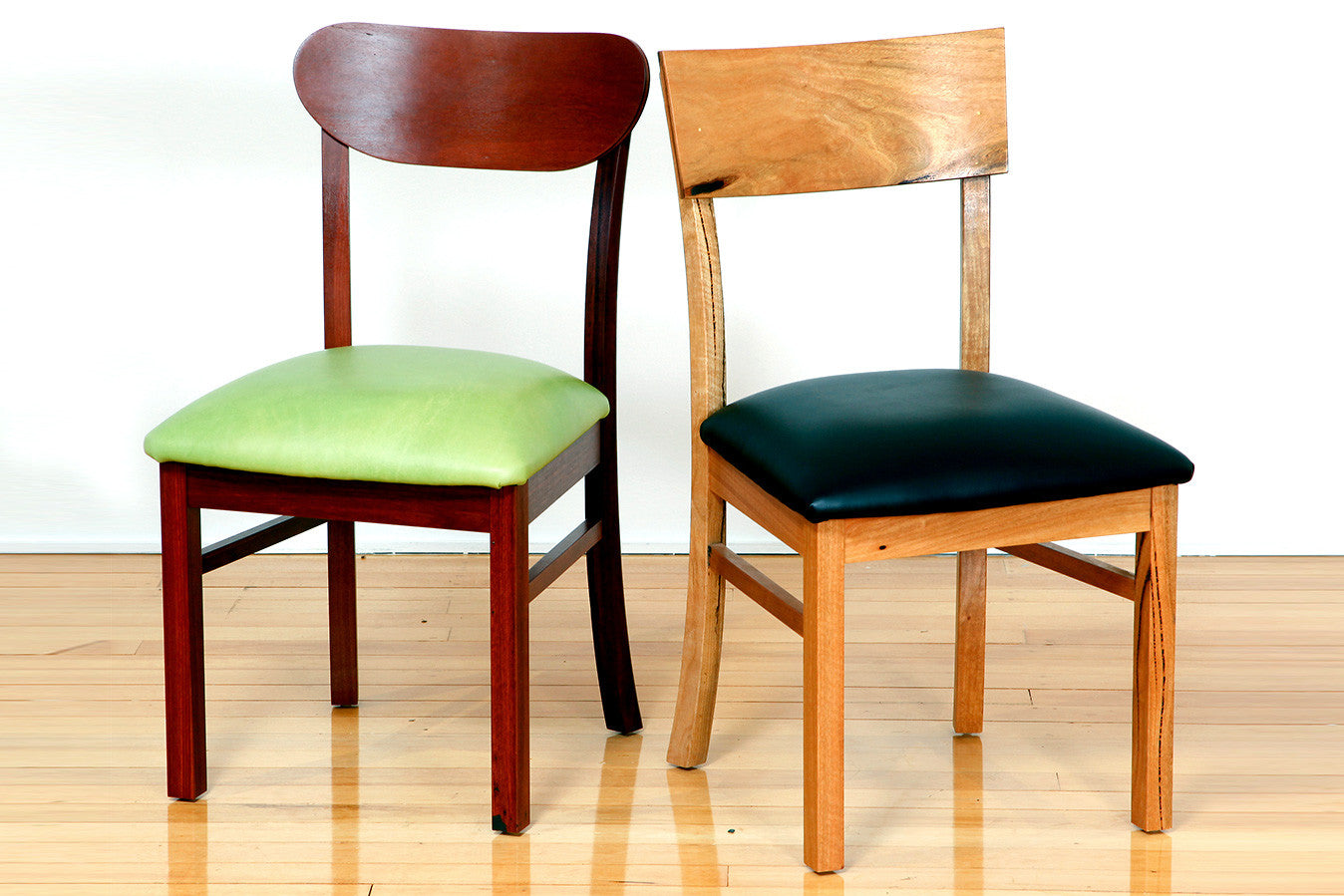 Oslo Jarrah & Marri Timber Dining Chairs, Made in WA | Bespoke