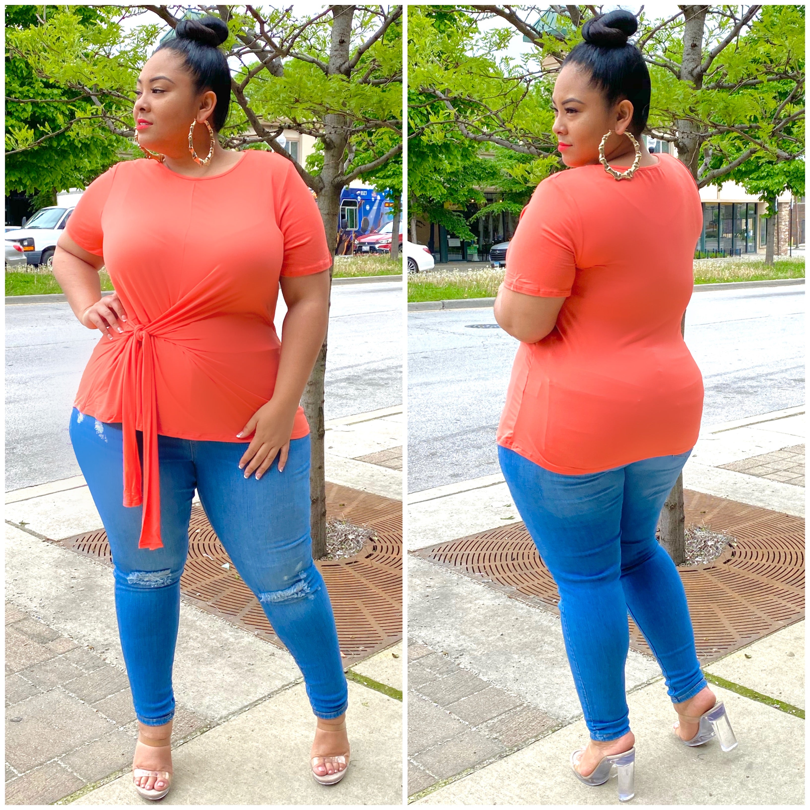 Coral Knot Top