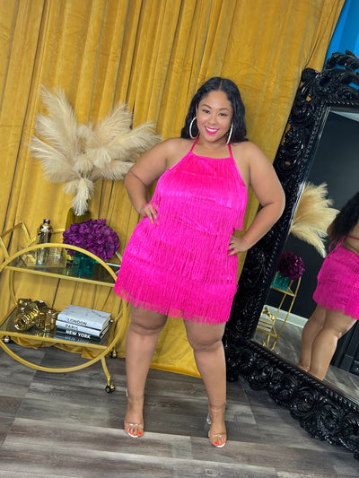 Fuchsia Saucy Dress