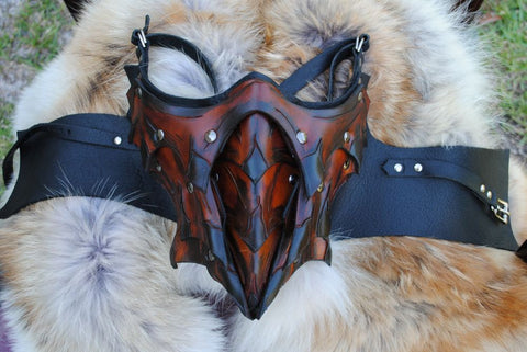 best leather motorcycle face mask