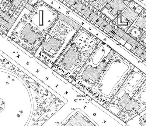 Vintage London Town Plans