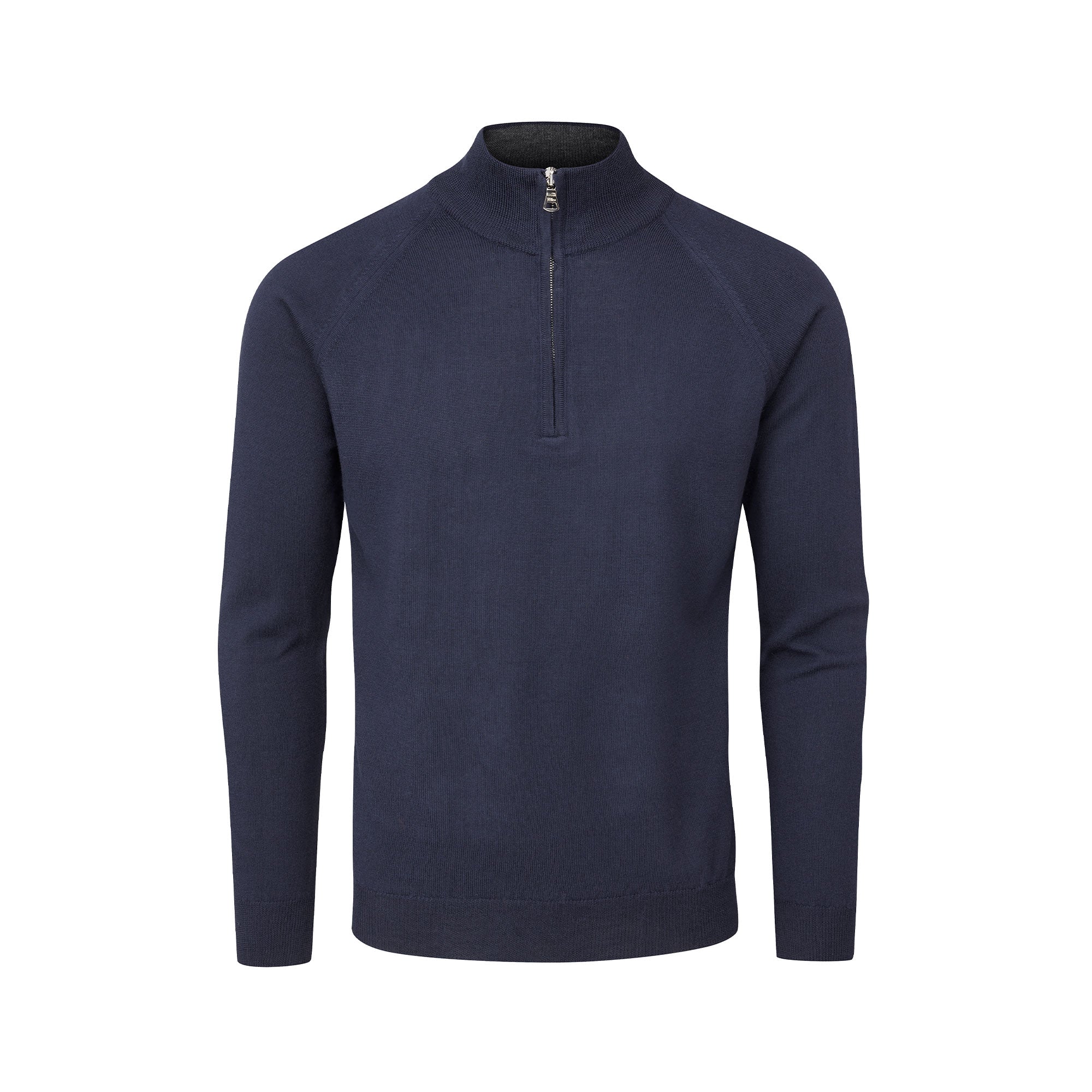 Warwick Merino Zip Neck Sweater