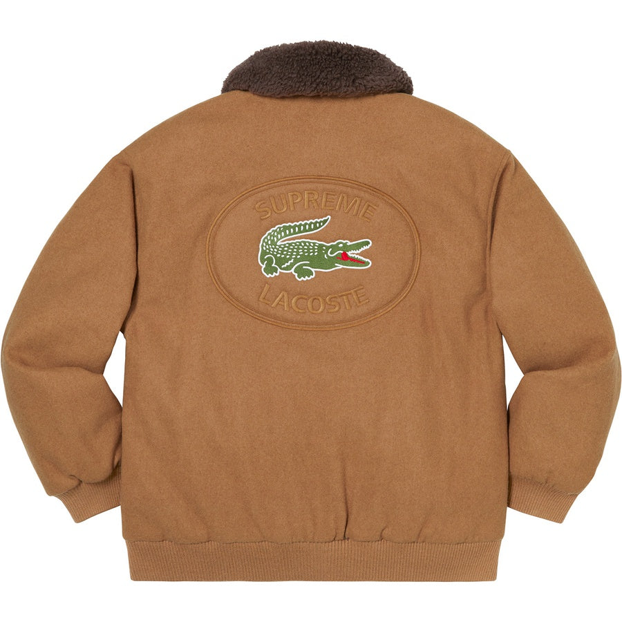 supreme lacoste bomber