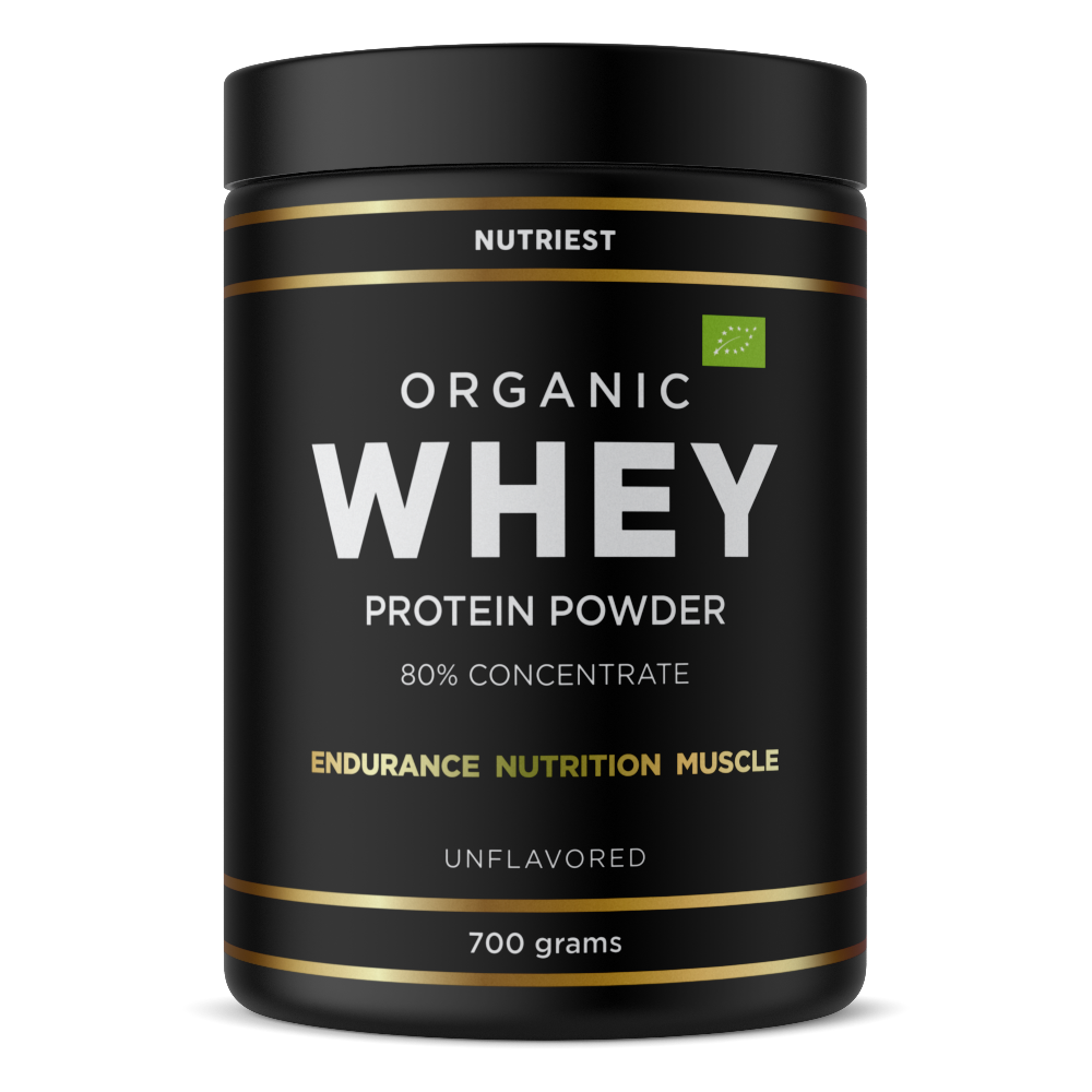 Organic Whey Protein Powder (80 concentrate) 700g Nutriest