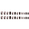 24pcs/Set Press On Nails F027