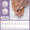 24pcs/Set Press On Nails JF0557