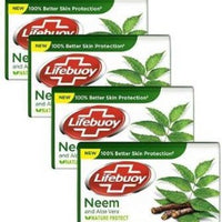 Lifebuoy Neem Soap (Pack of 4x125g)