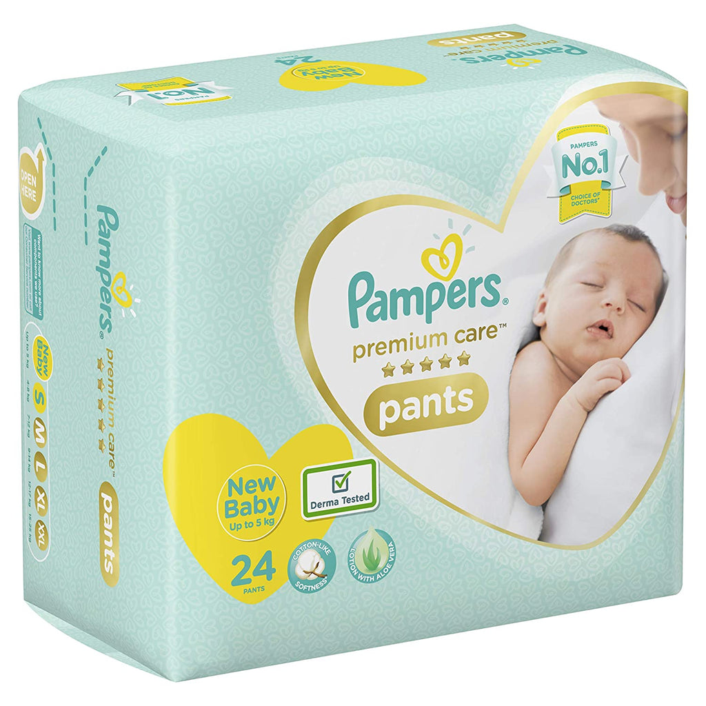 pampers premium care pants new baby