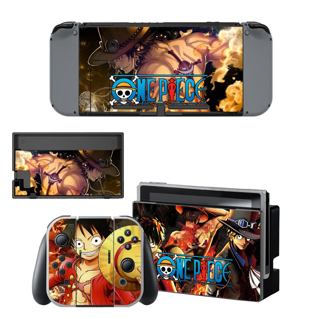 one piece nintendo switch skin