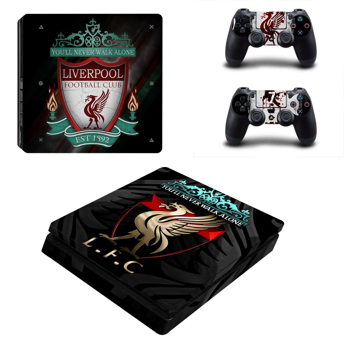 Liverpool Ps4 Slim Skin Sticker Vinyl Bundle Designer Lab Co