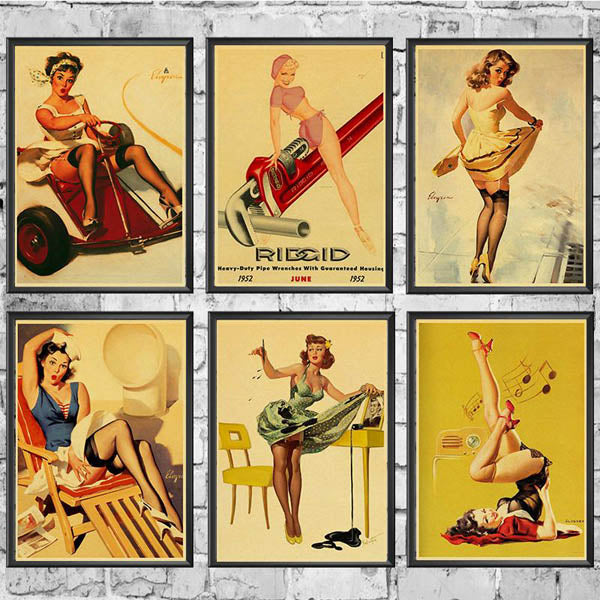 Pin-up vintage