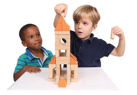 wooden toys construction unit blocks