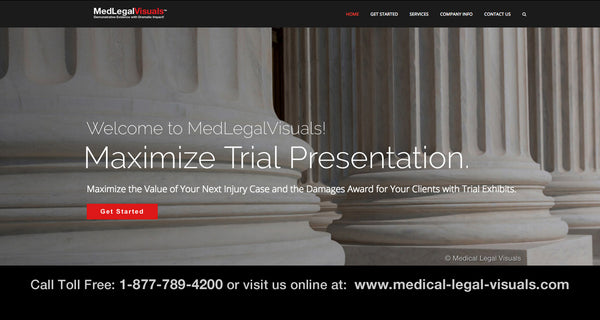 Medical Legal Visuals- Trial Presentation for Injury Cases