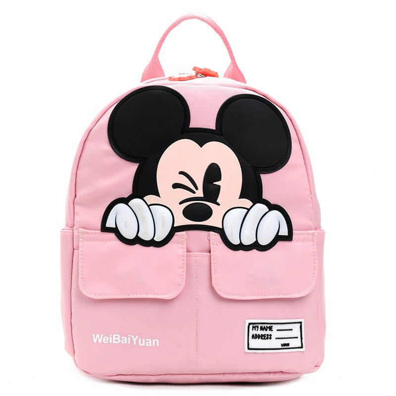 pink mickey mouse backpack