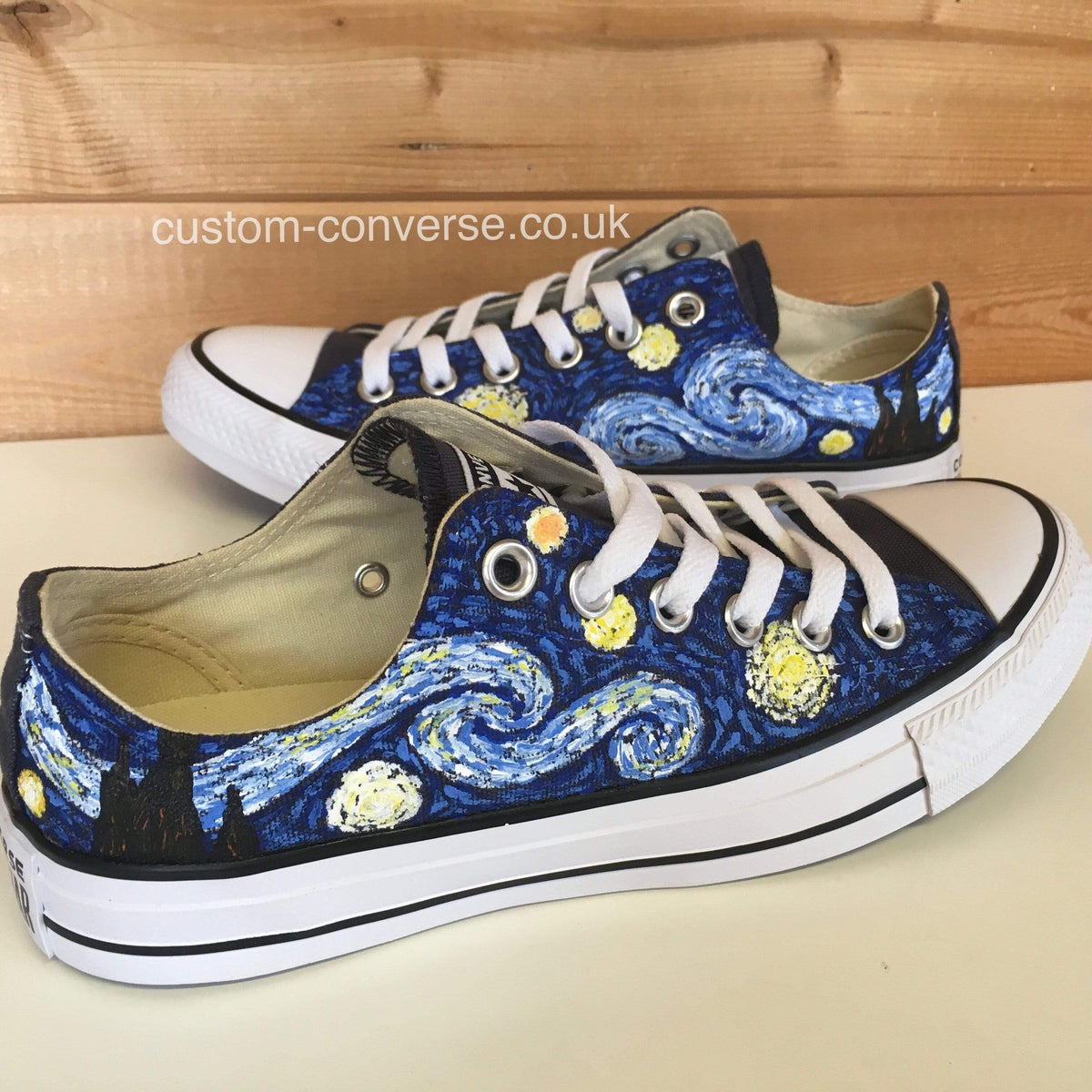 Van Gogh Starry Night| Custom Converse Ltd