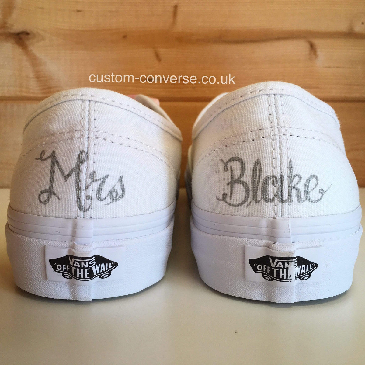 vans personalised uk