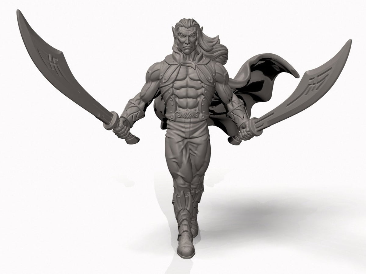 Dark Elf Ranger - Pit Fighter Champion Miniature