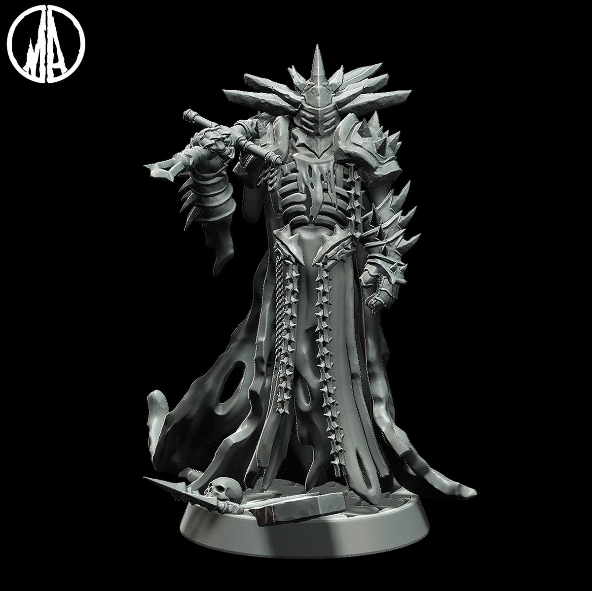 Vile Knight | 32mm Scale Resin Model | From the Lost Souls Collection