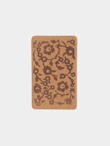 Yoga Design Lab Cork Brick - Floral Batik Tonal