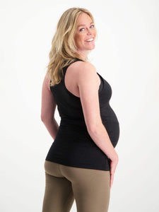 Miracle in the Making Joy Maternity Tank - Urban Black