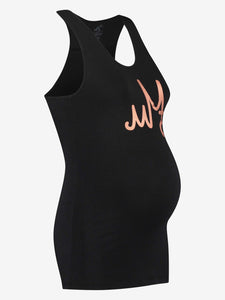 Miracle in the Making Joy Maternity Tank - Urban Black