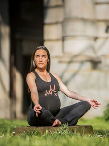 Miracle in the Making Joy Maternity Tank - Urban Black