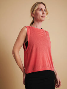 Asquith Rebalance Vest - Coral