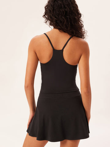 Girlfriend Collective Float Willa Strappy Tank - Black