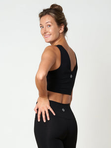 Gossypium Evolve Cropped Yoga Vest