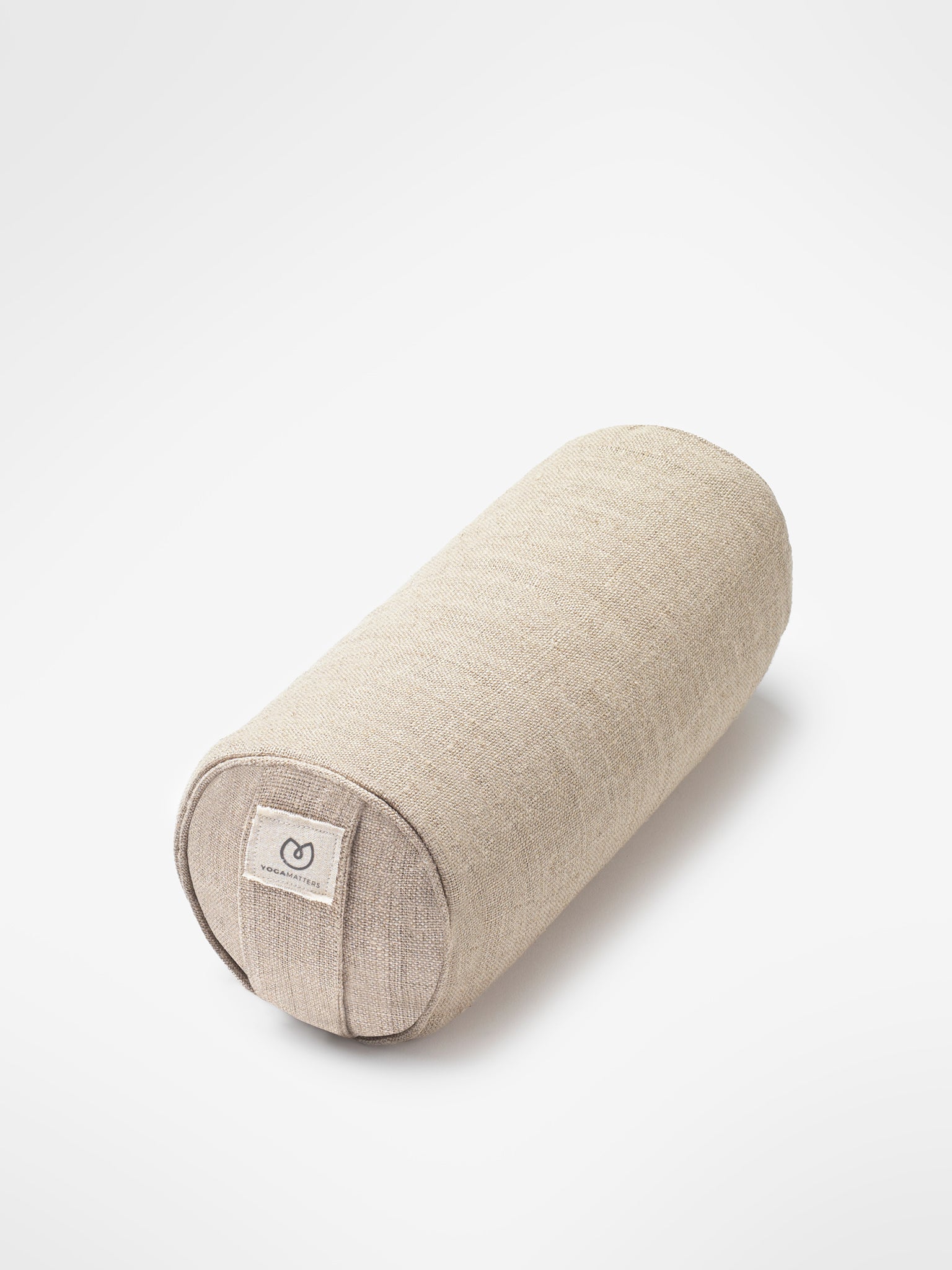 hardbackhollow Hemp Mini Buckwheat Bolster - Natural