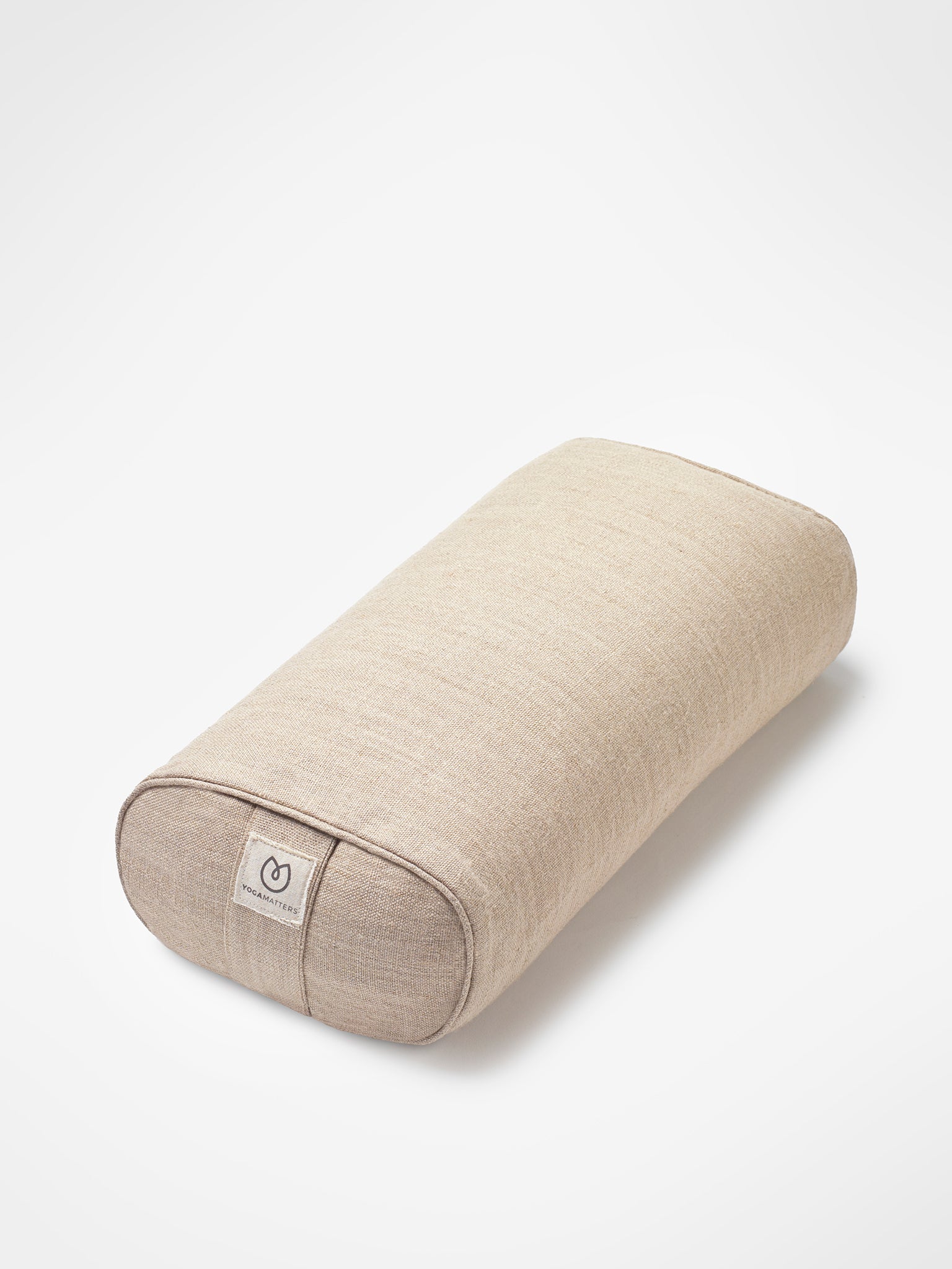 countryflyers Hemp Small Rectangular Buckwheat Bolster - Natural