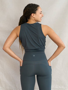 hardbackhollow Eco Blend Second-Skin Leggings - Graphite