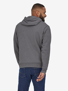 Patagonia Line Logo Ridge Stripe Uprisal Hoody - Gravel Heather