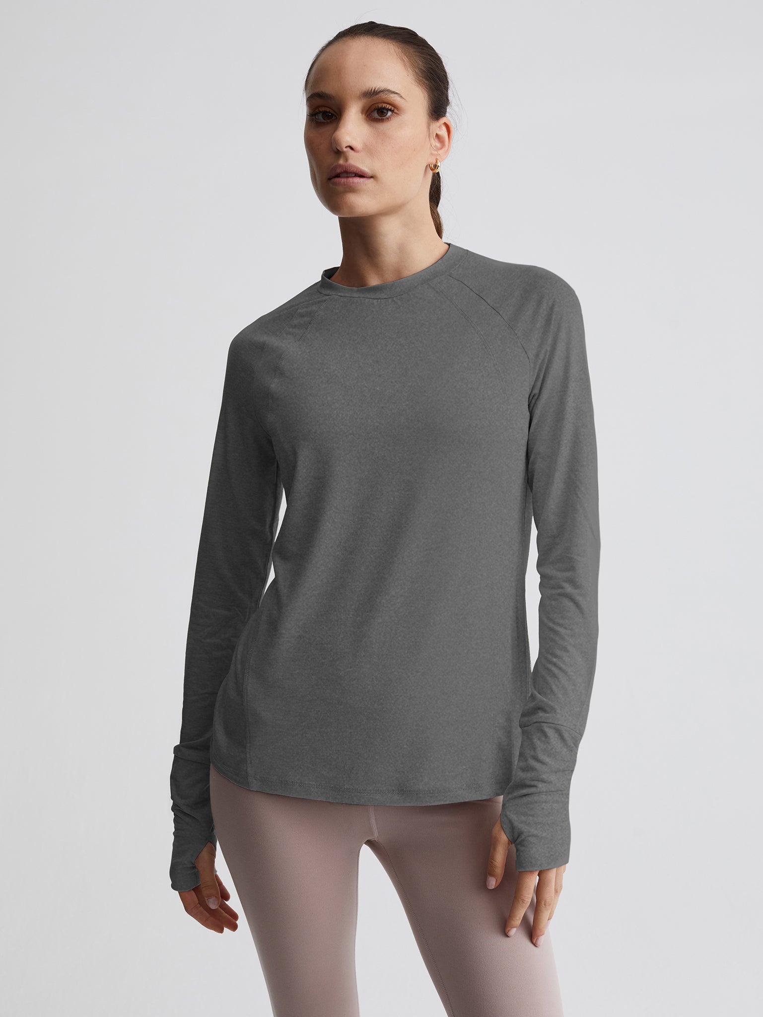 Varley Bradford Active Top - Charcoal Marl